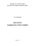 Bài giảng Marketing công nghiệp: Phần 1 - TS. Ao Thu Hoài