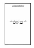 Giáo trình giảng dạy môn Bóng đá