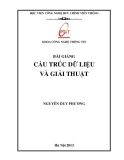 Bài giảng Cấu trúc dữ liệu và giải thuật (2013): Phần 2