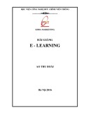 Bài giảng E-Learning (2016): Phần 1