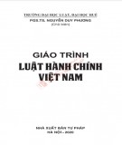 Giáo trình Luật Hành chính Việt Nam: Phần 2