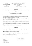 Quyết định số 317/2021/QĐ-QLD