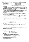 Đề thi học sinh giỏi môn Toán lớp 12 cấp thành phố năm 2021-2022 có đán án - Sở GD&ĐT Quảng Ninh