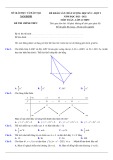 Đề khảo sát chất lượng học kì 1 môn Toán lớp 12 năm 2021-2022 có đáp án - Sở GD&ĐT Nam Định (đợt 2)