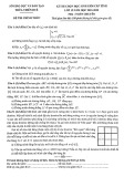 Đề thi học sinh giỏi môn Toán lớp 12 cấp tỉnh năm 2021-2022 - Sở GD&ĐT Thừa Thiên Huế