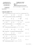 Đề thi học kì 1 môn Toán lớp 10 năm 2021-2022 có đáp án - Trường THPT Duy Tân, Kon Tum