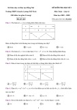 Đề thi học kì 1 môn Toán lớp 12 năm 2021-2022 có đáp án - Trường THPT chuyên Lương Thế Vinh, Đồng Nai