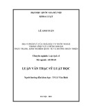 Luận văn Thạc sĩ Luật học: Địa vị pháp lý của nhà đầu tư nước ngoài trong lĩnh vực chứng khoán thực trạng, kinh nghiệm quốc tế và hướng hoàn thiện