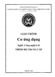 Giáo trình Cơ ứng dụng (Nghề: Công nghệ ô tô) - Trường TCN Kỹ thuật công nghệ Hùng Vương