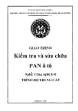 Giáo trình Kiểm tra và sửa chữa PAN ô tô (Nghề: Công nghệ ô tô) - Trường TCN Kỹ thuật công nghệ Hùng Vương