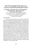 Phát triển công nghiệp chế biến nông sản của Việt Nam trong bối cảnh hội nhập kinh tế quốc tế