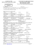 Đề thi thử tốt nghiệp THPT năm 2022 môn Hóa học có đáp án - Trường THPT Nguyễn Trung Thiên (Lần 1)