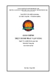 Giáo trình Thực hành phay vạn năng (Nghề: Vẽ và thiết kế trên máy tính - Trung cấp) - Trường CĐ nghề Việt Nam - Hàn Quốc thành phố Hà Nội