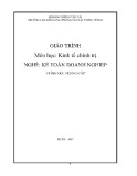 Giáo trình Kinh tế chính trị (Nghề Kế toán doanh nghiệp - Trình độ Trung cấp) - CĐ GTVT Trung ương I