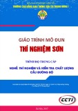 Giáo trình Thí nghiệm sơn (Nghề Thí nghiệm và kiểm tra chất lượng cầu đường bộ - Trình độ Trung cấp) - CĐ GTVT Trung ương I