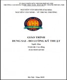 Giáo trình Dung sai-đo lường kỹ thuật (Nghề: Hàn - Cao đẳng): Phần 1 - Trường CĐ nghề Việt Nam - Hàn Quốc thành phố Hà Nội