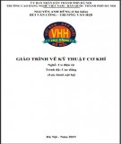 Giáo Trình Vẽ Kỹ Thuật cơ khí (Nghề: Cơ điện tử - Cao đẳng): Phần 1 - Trường CĐ nghề Việt Nam - Hàn Quốc thành phố Hà Nội