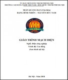 Giáo trình Mạch điện (Nghề: Điện công nghiệp - Cao đẳng): Phần 2 - Trường CĐ nghề Việt Nam - Hàn Quốc thành phố Hà Nội