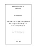 Luận văn Thạc sĩ Luật học: “Khai thác chung dòng sông Mê Kông” - Vấn đề đặt ra đối với Việt Nam và các nước liên quan