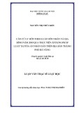 Luận văn Thạc sĩ Luật học: Căn cứ ly hôn theo Luật Hôn nhân và Gia đình năm 2000 qua thực tiễn áp dụng pháp luật tại Toà án nhân dân trên địa bàn Tp Đà Nẵng