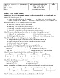 Đề thi giữa học kì 2 môn Vật lí lớp 7 năm 2020-2021 có đáp án - Trường THCS Nguyễn Bỉnh Khiêm