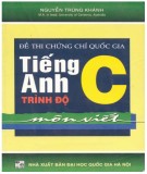 Đề thi tiếng Anh trình độ C (Môn viết): Phần 1