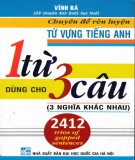 Chuyên đề rèn luyện từ vựng tiếng Anh: Phần 2