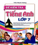 Đề kiểm tra Tiếng Anh lớp 7: Phần 2