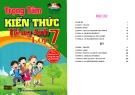 Trọng tâm kiến thức Tiếng Anh lớp 7 (Tập 2)