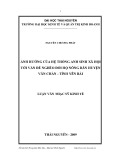 Luận văn Thạc sĩ Kinh tế: Chế độ hôn sản trong Luật hôn nhân và gia đình năm 2014