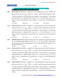 Tài liệu ôn thi THPTQG năm 2022 - Ứng dụng tích phân