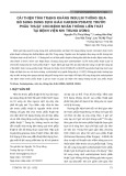 Cải thiện tình trạng kháng insulin thông qua bổ sung dung dịch giàu carbohydrate trước phẫu thuật cho bệnh nhân thông liên thất tại Bệnh viện Nhi Trung ương