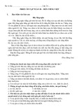 Phiếu ôn tập tuần 28 môn Tiếng Việt lớp 2