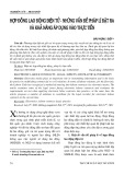 Hợp đồng lao động điện tử - những vấn đề pháp lí đặt ra và khả năng áp dụng vào thực tiễn