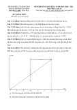 Đề thi học kì 2 môn Vật lí lớp 10 năm 2020-2021 - Trường THPT Tân Túc