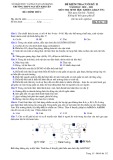 Đề thi học kì 2 môn Sinh học lớp 12 năm 2020-2021 có đáp án - Trường THPT Nguyễn Khuyến (Khoa học tự nhiên)