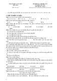 Đề thi học kì 2 môn Hóa học lớp 10 năm 2020-2021 có đáp án - Sở GD&ĐT Bắc Ninh