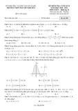 Đề thi học kì 2 môn Toán lớp 12 năm 2020-2021 có đáp án - Trường THPT Nguyễn Khuyến
