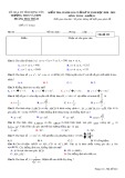 Đề thi học kì 2 môn Toán lớp 11 năm 2020-2021 có đáp án - Trường THCS&THPT Hoàng Hoa Thám