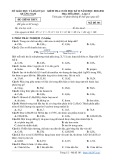 Đề thi học kì 2 môn Hóa học lớp 11 năm 2020-2021 có đáp án - Sở GD&ĐT Quảng Nam