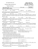 Đề thi học kì 2 môn Vật lí lớp 11 năm 2020-2021 có đáp án - Trường THPT Nguyễn Huệ, Đắk Lắk
