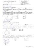Đề thi học kì 2 môn Toán lớp 11 năm 2020-2021 có đáp án - Trường THPT chuyên Lê Quý Đôn