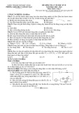 Đề thi học kì 2 môn Vật lí lớp 7 năm 2020-2021 có đáp án - Phòng GD&ĐT Thành phố Bắc Ninh