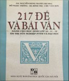 217 đề và bài văn lớp 10, 11, 12 - Phần 1