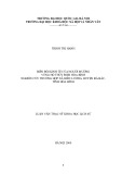 Luận văn Thạc sĩ Lịch sử: Biến đổi kinh tế của người Mường vùng hồ thủy điện Hòa Bình - Nghiên cứu trường hợp xã Hiền Lương, huyện Đà Bắc, tỉnh Hòa Bình