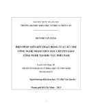 Luận văn Thạc sĩ Quản lý khoa học và công nghệ: Biện pháp liên kết hoạt động của các chợ công nghệ nhằm thúc đẩy chuyển giao công nghệ tại khu vực phía Nam