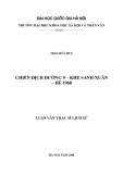 Luận văn Thạc sĩ Lịch sử: Chiến dịch Đường số 9 - Khe Sanh Xuân - Hè 1968