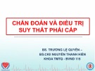 Bài giảng Chẩn đoán và điều trị suy thất phải cấp - Bs. Trương Lệ Quyên