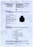 Đề thi cuối học kỳ 2 môn Cơ khí đại cương có đáp án