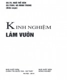 Tìm hiểu một số kinh nghiệm làm vườn: Phần 2